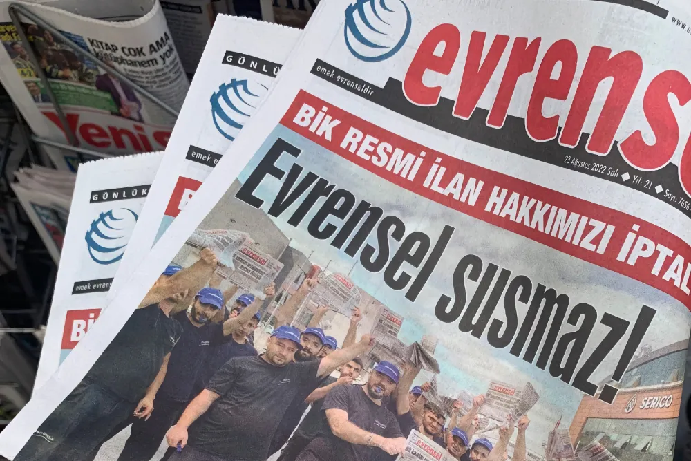 Το καθεστώς Ερντογάν φιμώνει τον λογαριασμό της Evrensel και άλλων 32 λογαριασμών στο Χ (FKA Twitter) – Δεν θα περάσει η λογοκρισία!