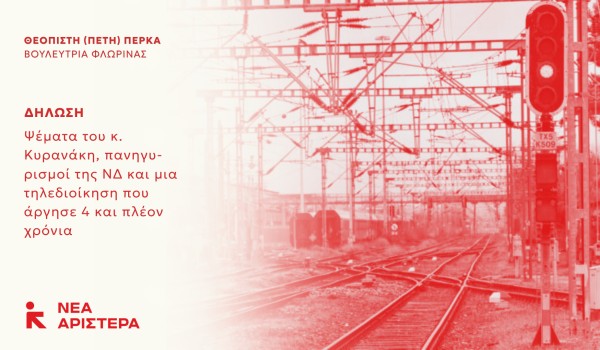 Πέτη Πέρκα: «Ψέματα του κ. Κυρανάκη, πανηγυρισμοί της ΝΔ και μια τηλεδιοίκηση που άργησε 4 και πλέον χρόνια»
