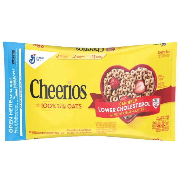 Η General Mills φέρνει επανασφραγιζόμενη σακούλα στα Cheerios