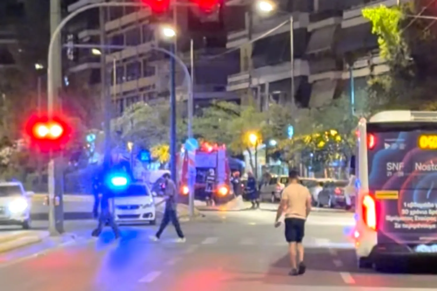 Προσήχθη 37χρονος για την εγκατάλειψη τραυματισμένης συνεπιβάτιδας στην Καλλιθέα