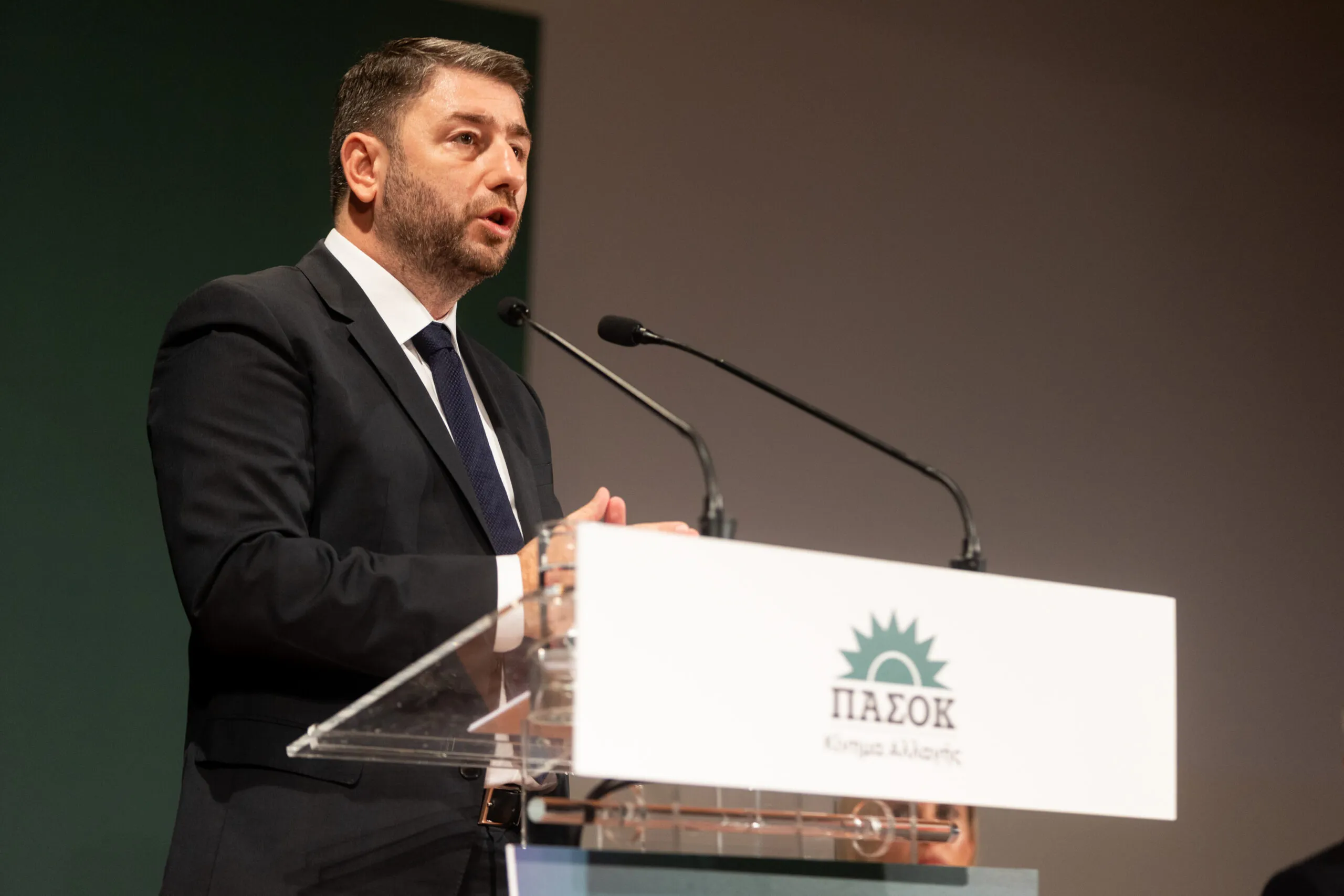 Ο Ανδρουλάκης παρακολούθησε στην Τούμπα το 0-0 της Εθνικής