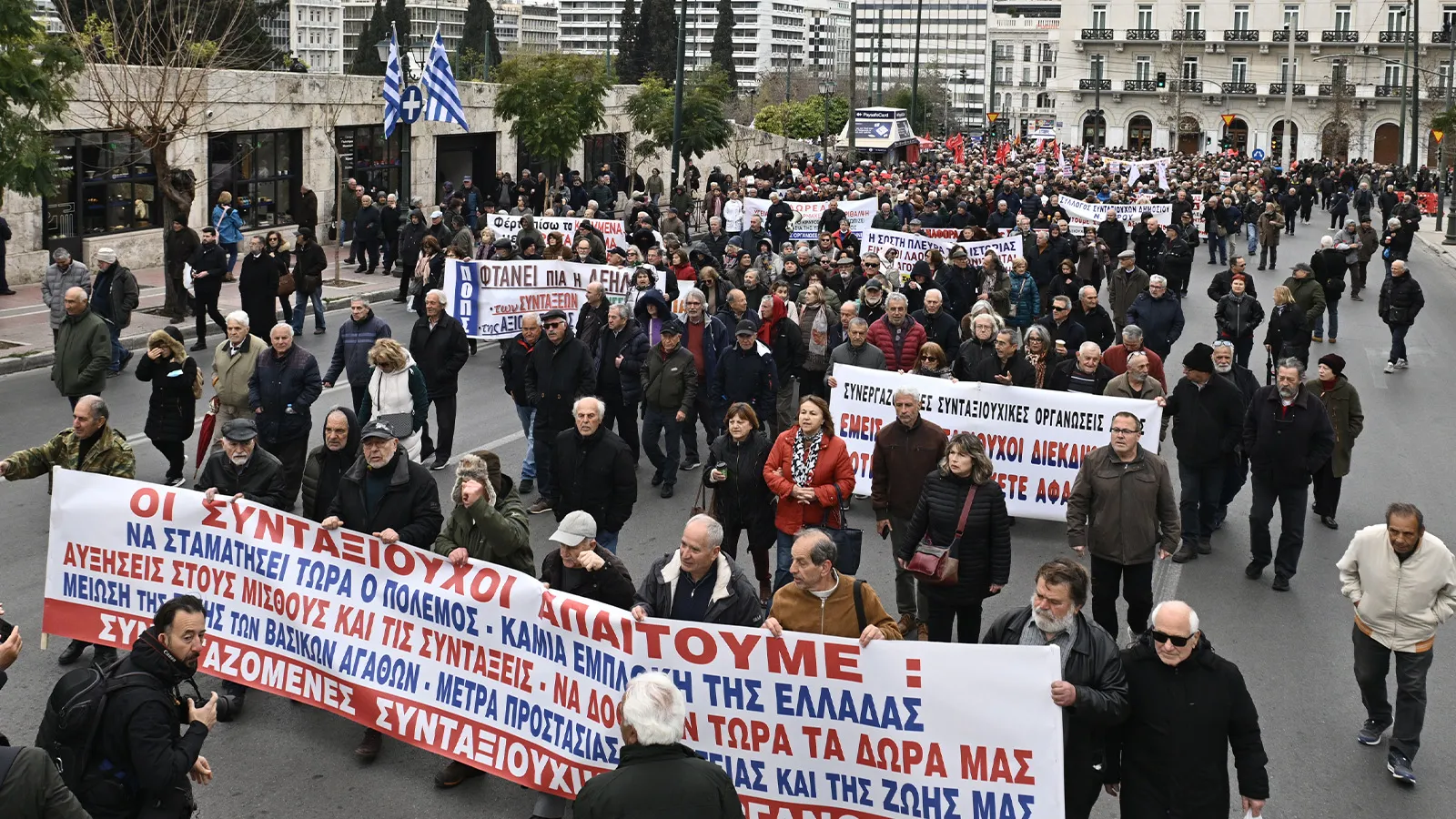 Οι συνταξιούχοι ξεκινούν κινητοποιήσεις με αιτήματα αυξήσεις και μέτρα για την Υγεία