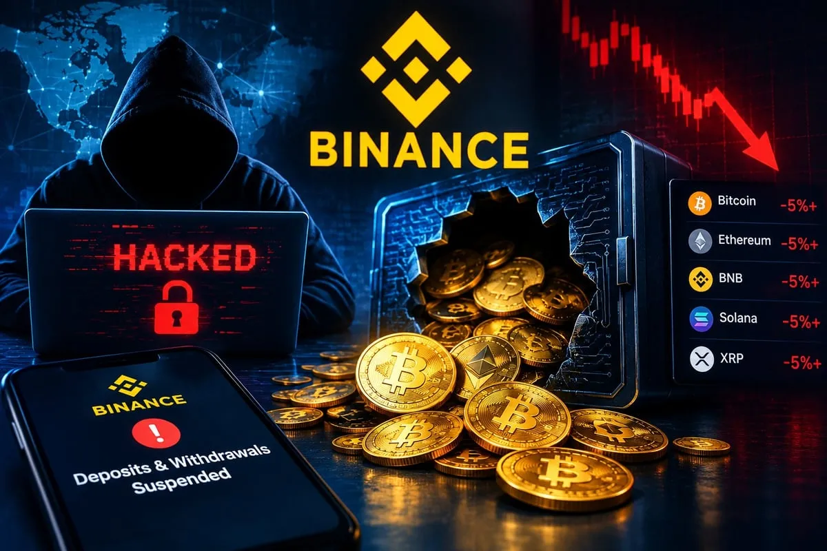 Χάκερ έκλεψαν 6,3 δισ. δολάρια από τη Binance, ενώ παγώθηκαν περίπου 3 δισ.