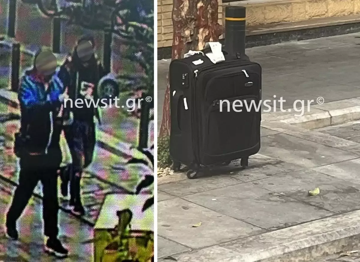 Αστυνομικός έλεγχος για εγκαταλελειμμένη βαλίτσα στη Θεσσαλονίκη