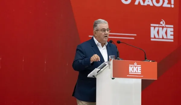 Ο Κουτσούμπας συναντήθηκε με τα σωματεία των Μεταλλείων Κασσάνδρας