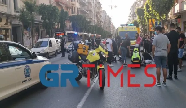 Θεσσαλονίκη: Ανήλικη τραυματίστηκε όταν παρασύρθηκε από μηχανή