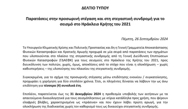 Κυψέλη: Ο Δήμος ζητά προσωρινή δωρεάν στέγαση για κατοίκους κτιρίων με ρωγμές